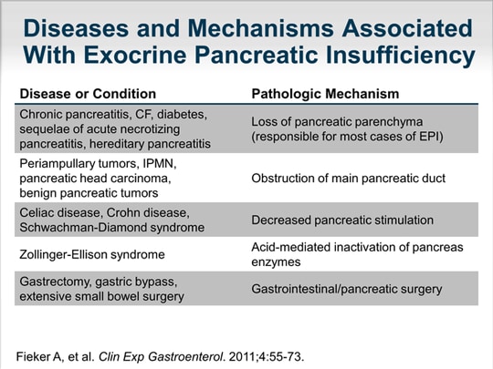 Current Challenges In Exocrine Pancreatic Insufficiency A Multi Perspective Discussion Transcript 0990