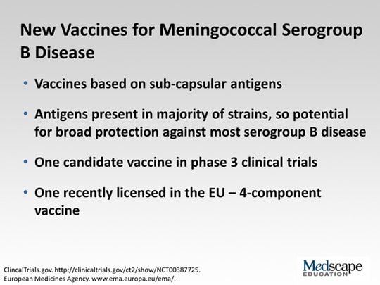 Meningococcal Serogroup B Vaccines: New Data, Recommendations, And ...