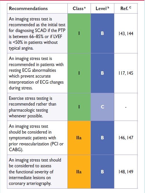 2013 ESC Guidelines on Management of Stable CAD