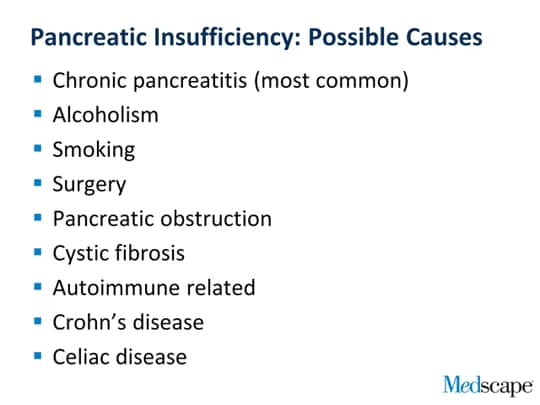 Exocrine Pancreatic Insufficiency Seen But Not Recognized 0533