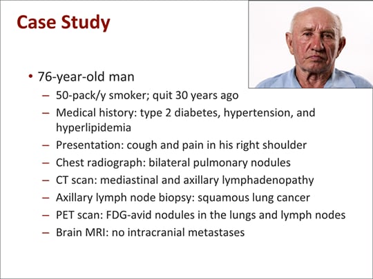 Emphysema case study examples image
