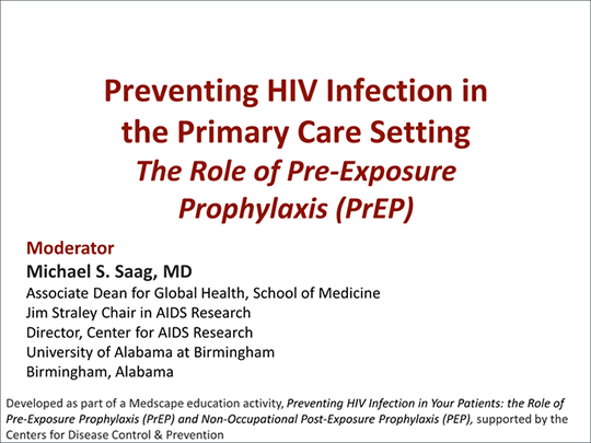 Preventing HIV Infection In The Primary Care Setting: The Role Of Pre ...