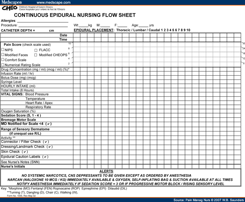 Cna Adl Flow Sheet