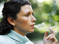 Dating a smoking woman