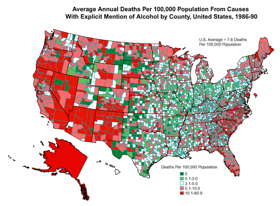 Deaths while intoxicated. Data from the National ...