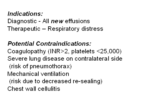 thoracentesis procedure steps