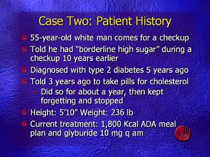 Case studies on diabetes mellitus
