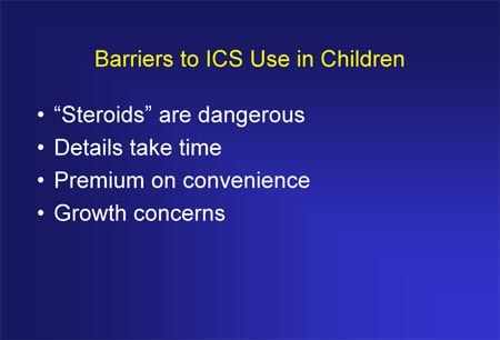 Inhaled steroids pediatric asthma