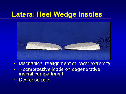 medial heel wedge