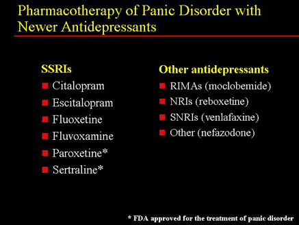 does prozac work panic disorder