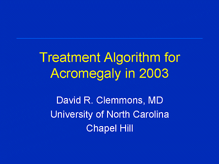 Acromegaly Treatment