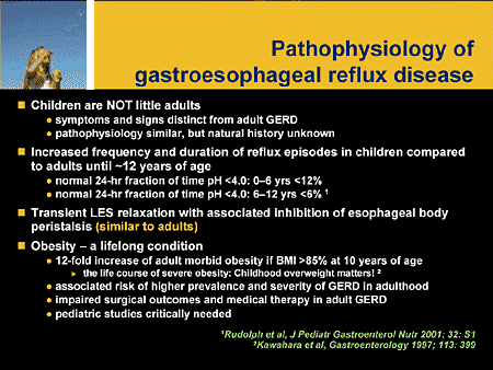 Pathophysiology of Gastroesophageal Reflux Disease