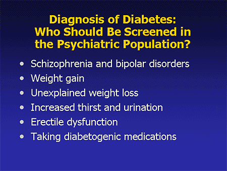 Diagnosis Of Diabetes. Diagnosis of Diabetes: Who