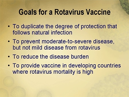 Rotavirus vaccination may also protect children against seizures