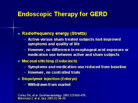  Clinical Outcomes and Patient Compliance in the Management of GERD