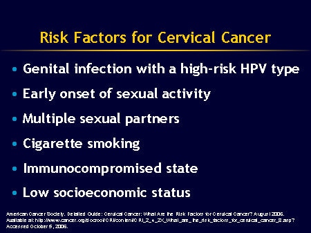 cervical cancer dysplasia