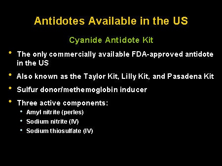 lilly cyanide kit
