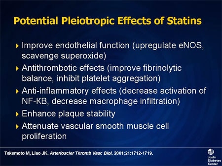 Potential Pleiotropic Effects of Statins