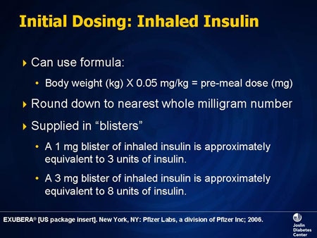 Design and Management of Insulin Therapy: Integrating the New Treatment