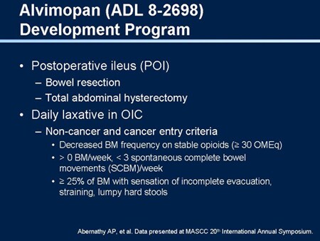 Management of Opioid-Induced Side Effects (Slides With Management of Opioid-Induced Side Effects (Slides With