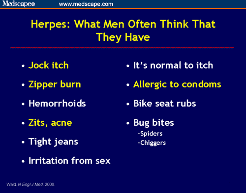herpes pictures men. Herpes: What Men Often Think