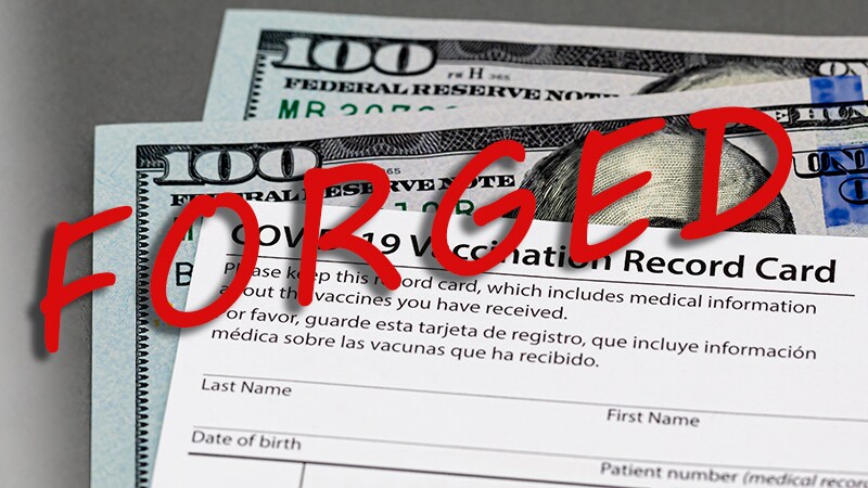 Counterfeit Vaccine Passports Increasing With Restrictions 1 Counterfeit Vaccine Passports Increasing With Restrictions