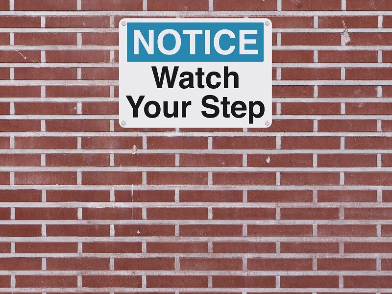 Sugar Mountain Ski Resort Nc: Watch Step Sign