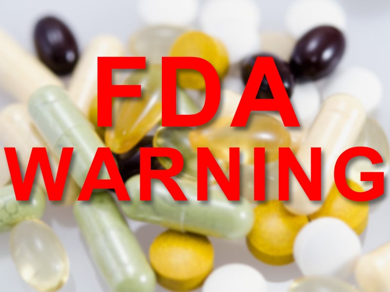 FDA Warns About Another Illegal Stimulant in Supplements