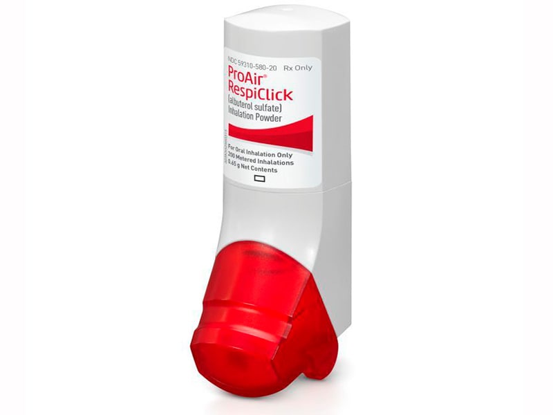 how does proair respiclick work