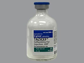 Fortaz, Tazicef (ceftazidime) Dosing, Indications, Interactions ...