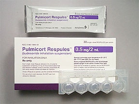 Pulmicort Respules, Pulmicort Flexhaler (budesonide inhaled) dosing ...