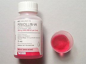 Pen Vee K, Penicillin V (penicillin VK) dosing, indications ...