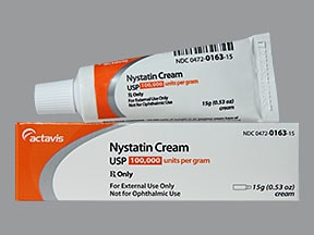nystatin swish and swallow dosing