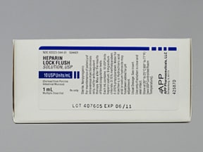 Heparin dosing, indications, interactions, adverse effects, and more