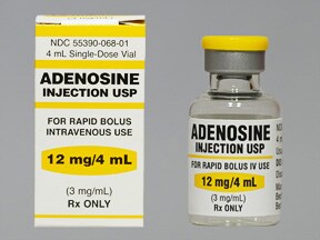 Adenocard, Adenoscan (adenosine) dosing, indications, interactions ...