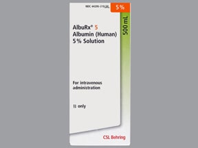 Albuminex, Kedbumin (albumin IV) dosing, indications, interactions