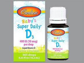 Baby's Super Daily D3 oral 10 mcg/drop (400 unit/drop) drops
