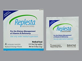 Replesta oral 1,250 mcg (50,000 unit) wafer