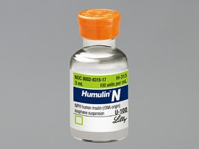 Humulin N, Novolin N (insulin NPH) dosing, indications, interactions ...