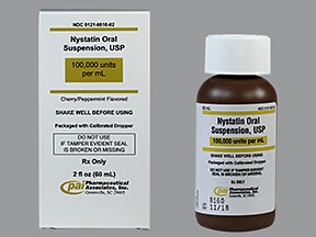 nystatin swish and swallow prescribing