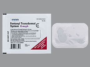 Duragesic Fentanyl Transdermal Dosing Indications Interactions   PAR07630 