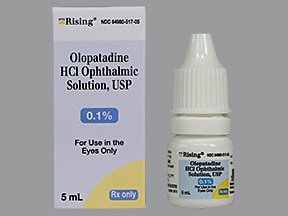 Pataday, Patanol (olopatadine ophthalmic) dosing, indications ...