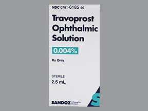 Travatan (travoprost ophthalmic) dosing, indications, interactions ...