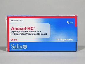 Anusol HC, Cortifoam (hydrocortisone rectal) dosing, indications ...