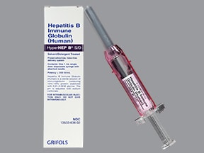 H Big, Hep B Gammagee (hepatitis B Immune Globulin (HBIG)) Dosing ...