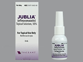 Jublia (efinaconazole) Dosing, Indications, Interactions, Adverse ...