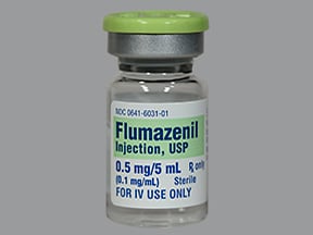 flumazenil antidote dose