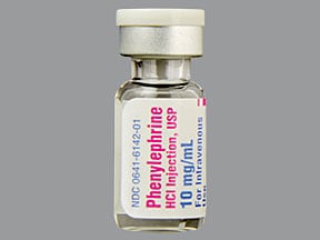 phenylephrine vial
