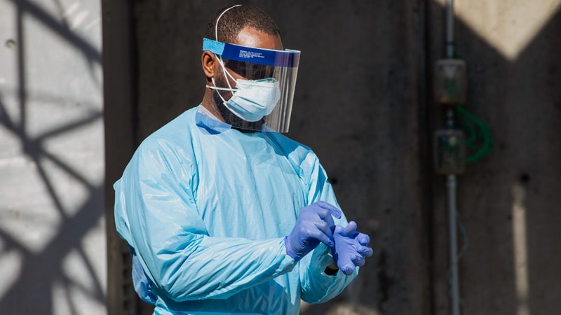 New Balance, Concordia stepping up with coronavirus PPE mask