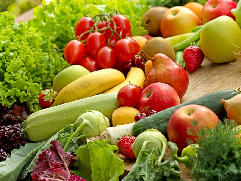 Raw Fruits and Veggies Best for Mental Health